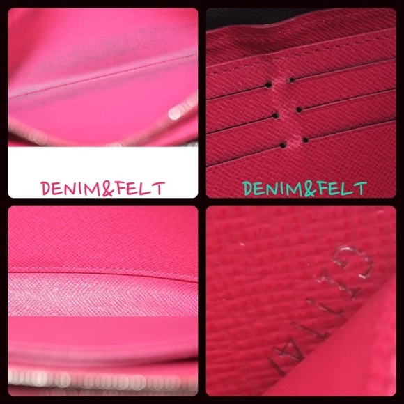 🩷Louis Vuitton Black/Pink Epi Zippy Long Wallet/Purse |PRELOVED | RARE!!🩷🖤🩷 - Picture 4 of 16